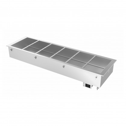 Drop-in Bain Marie Basin for 6 GN1/1